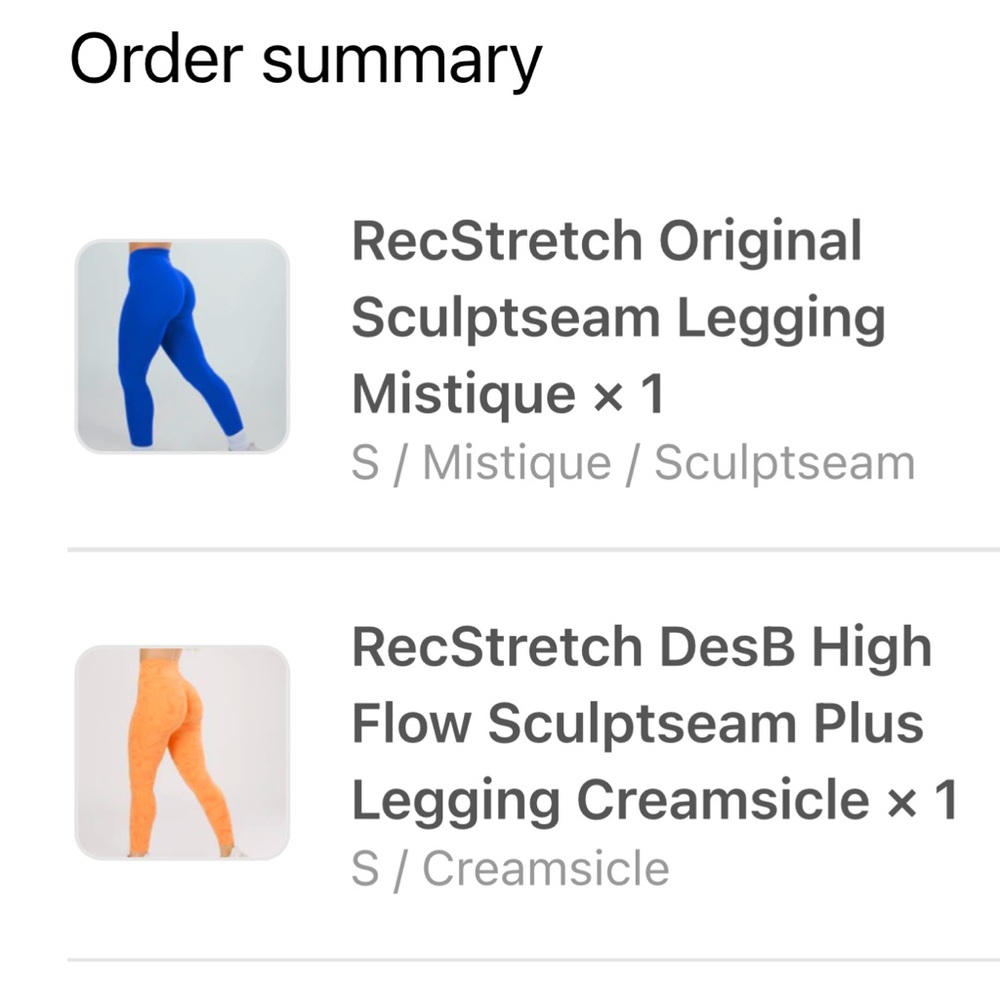 Paragon Fitwear leggings